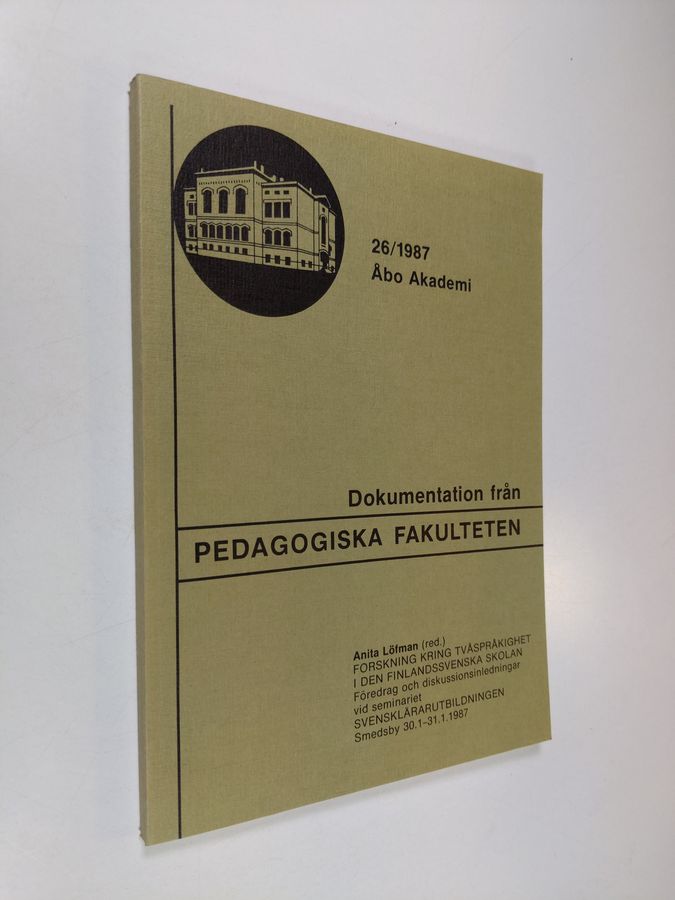 Forskning kring tvåspråkighet i den finlandssvenska skolan