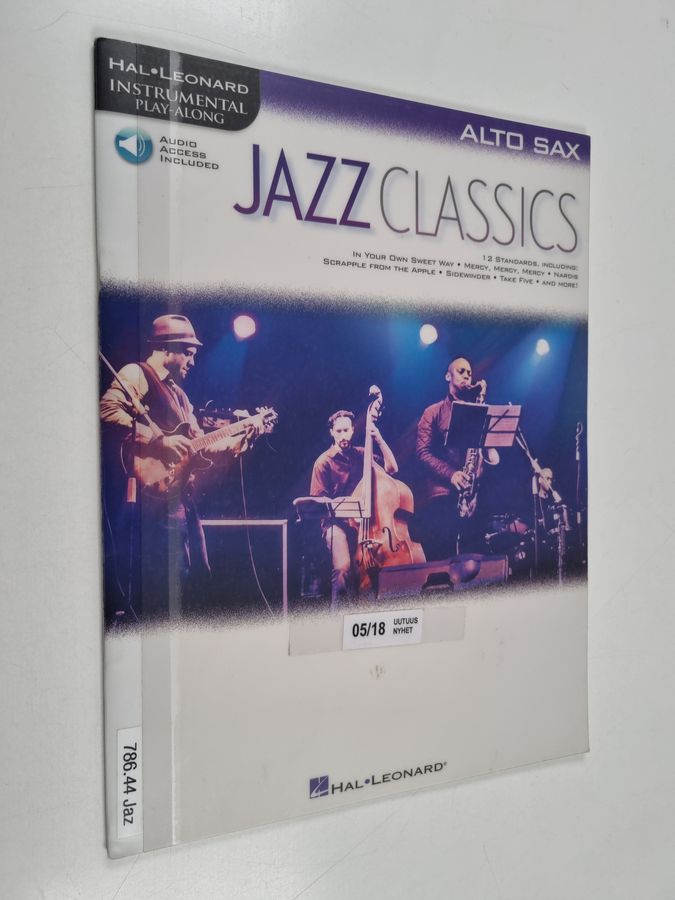 Jazz Classics - Instrumental Play-Along for Alto Sax