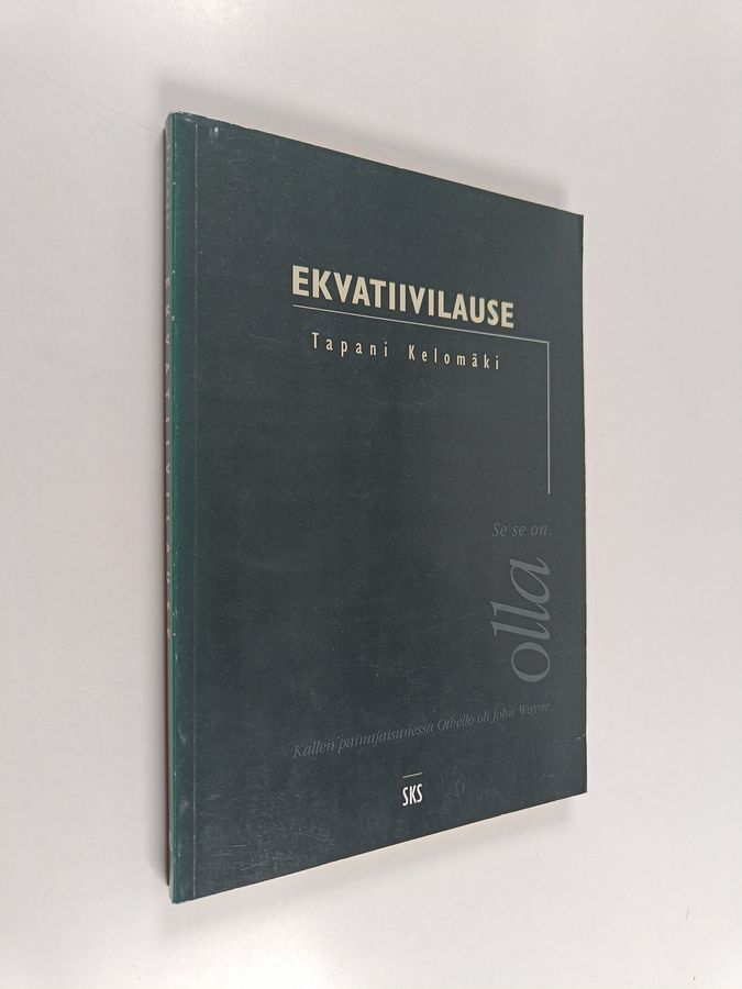 Ekvatiivilause