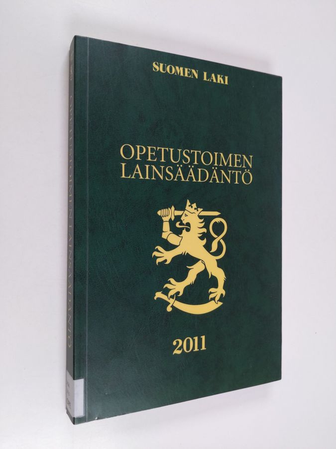 Opetustoimen lainsäädäntö 2011
