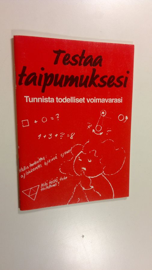 Testaa taipumuksesi