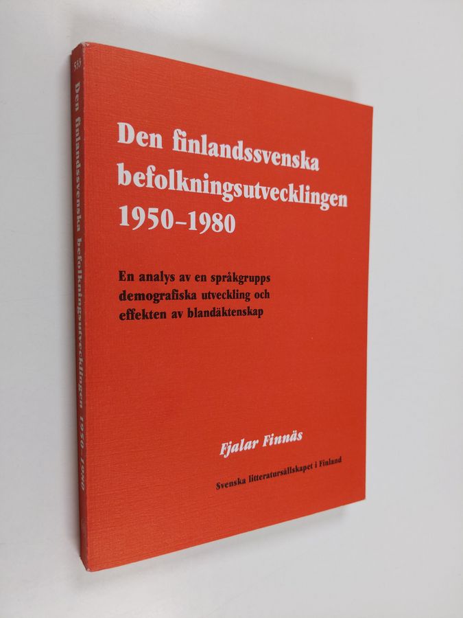 Den finlandssvenska befolkningsutvecklingen 1950-1980
