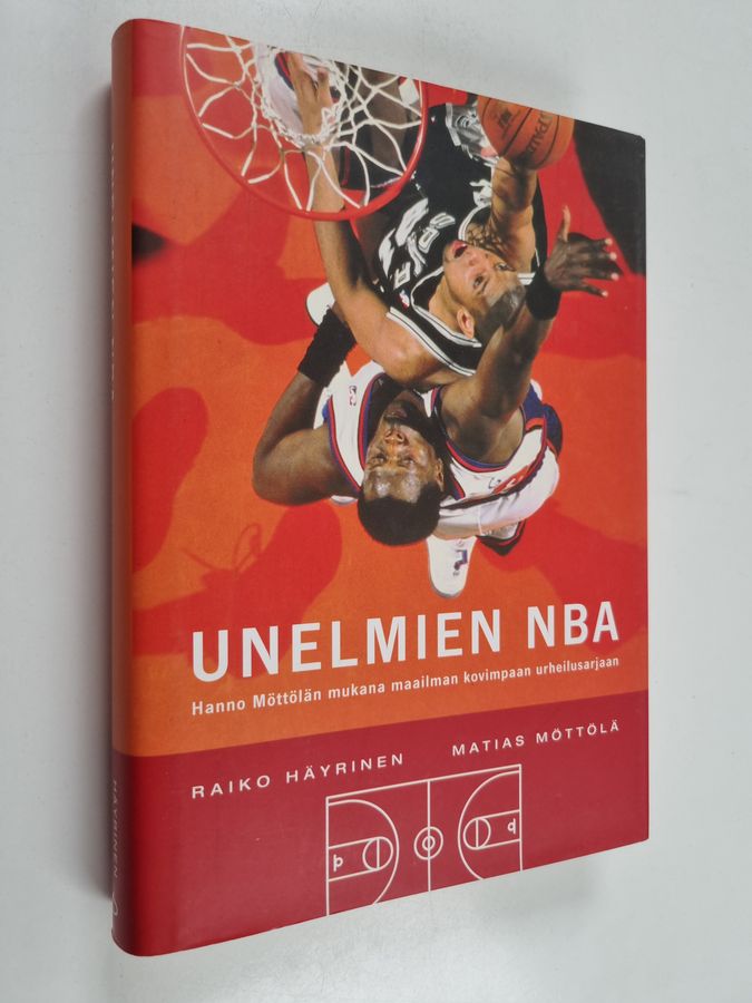 Raiko Häyrinen & Matias Möttölä : Unelmien NBA : Hanno Möttölän mukana maailman kovimpaan urheilusarjaan (signeerattu, tekijän omiste)