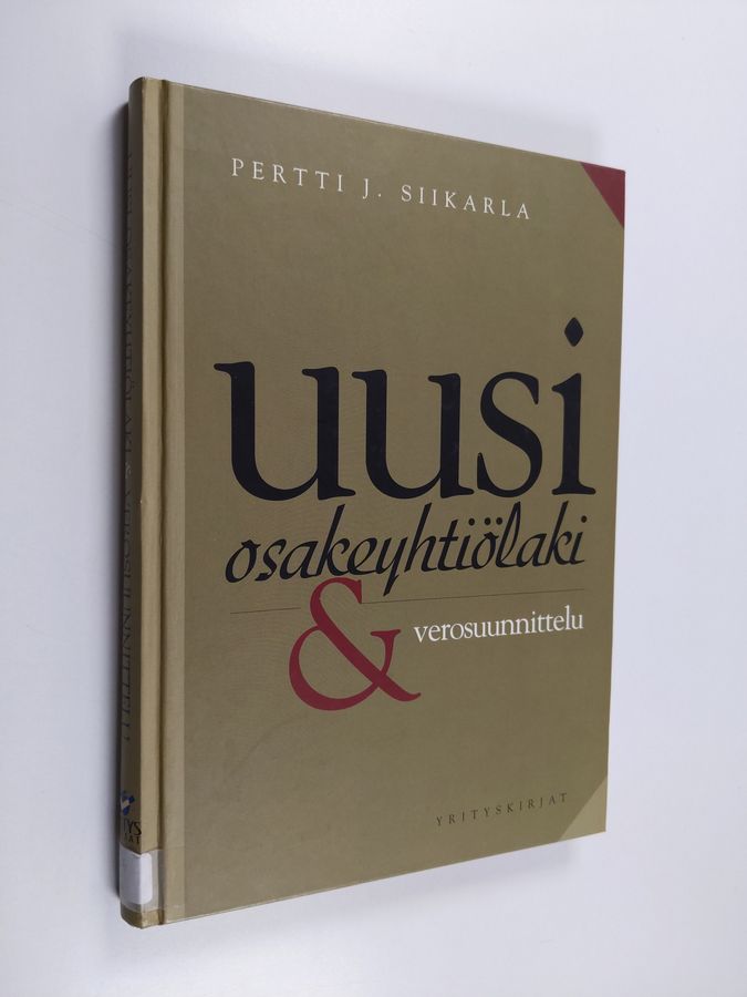 Uusi osakeyhtiölaki & verosuunnittelu