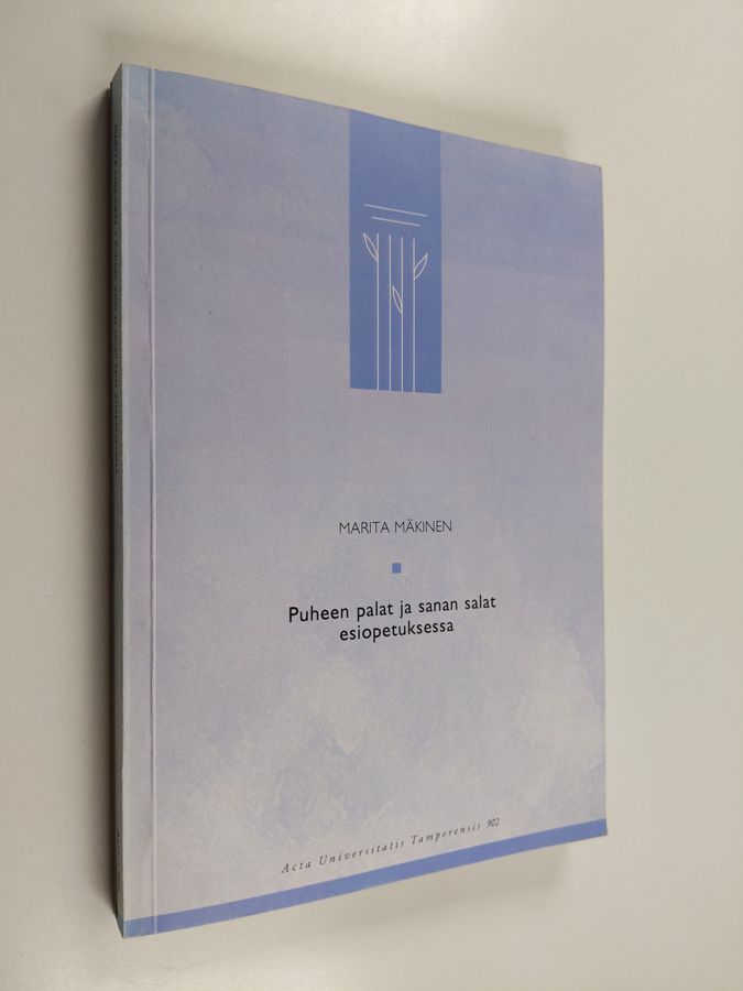 Puheen palat ja sanan salat esiopetuksessa