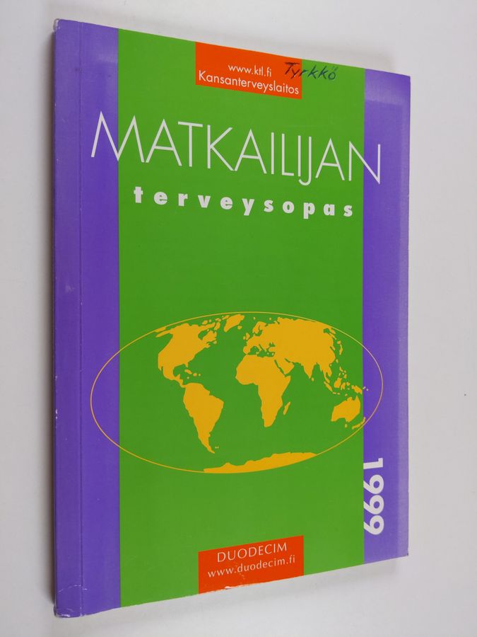 Matkailijan terveysopas 1999