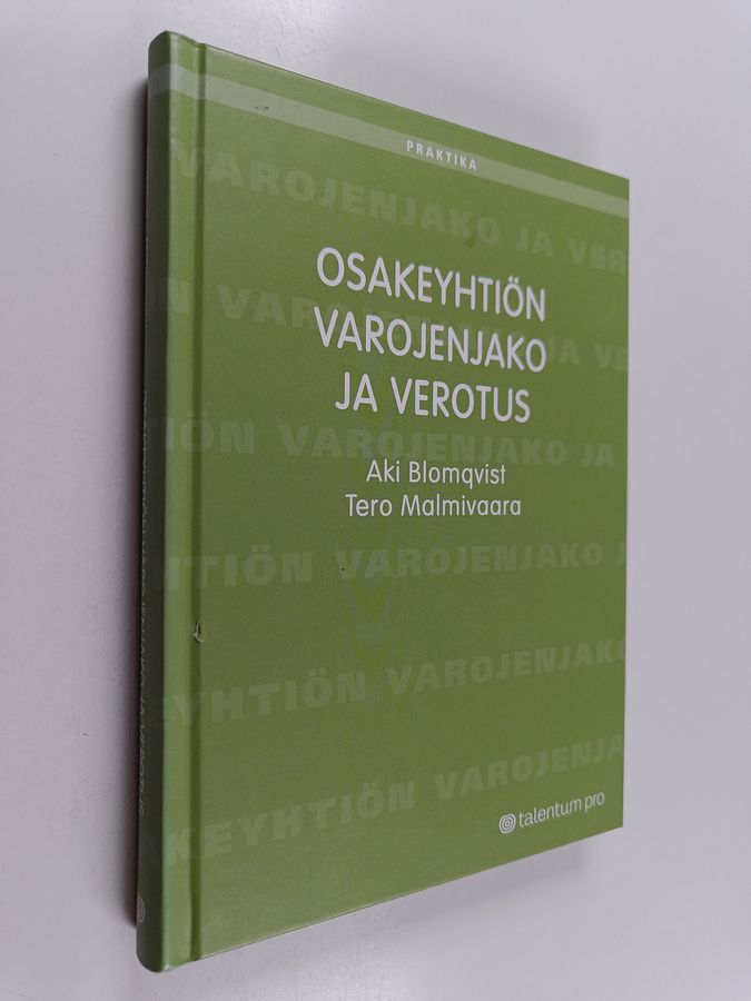 Osakeyhtiön varojenjako ja verotus