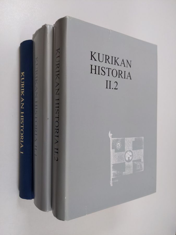 Kurikan historia 1-2:2 : Esihistoriasta Suomen sotaan ; Kappelista kauppalaksi - vuodesta 1809 vuoteen 1965 osa 1 : väestö, elinkeinot, hallinto ; Kappelista kauppalaksi - vuodesta 1809 vuoteen 1965 osa 2 : Yhdistystoiminta, sodat, poliittinen ilmasto