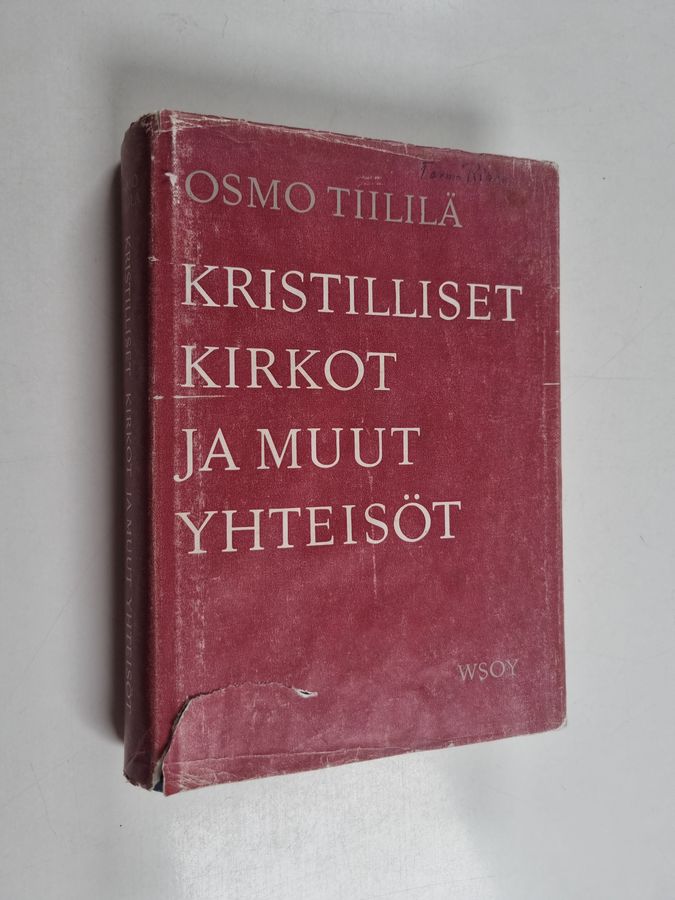 Osmo Tiililä : Kristilliset kirkot ja muut yhteisöt