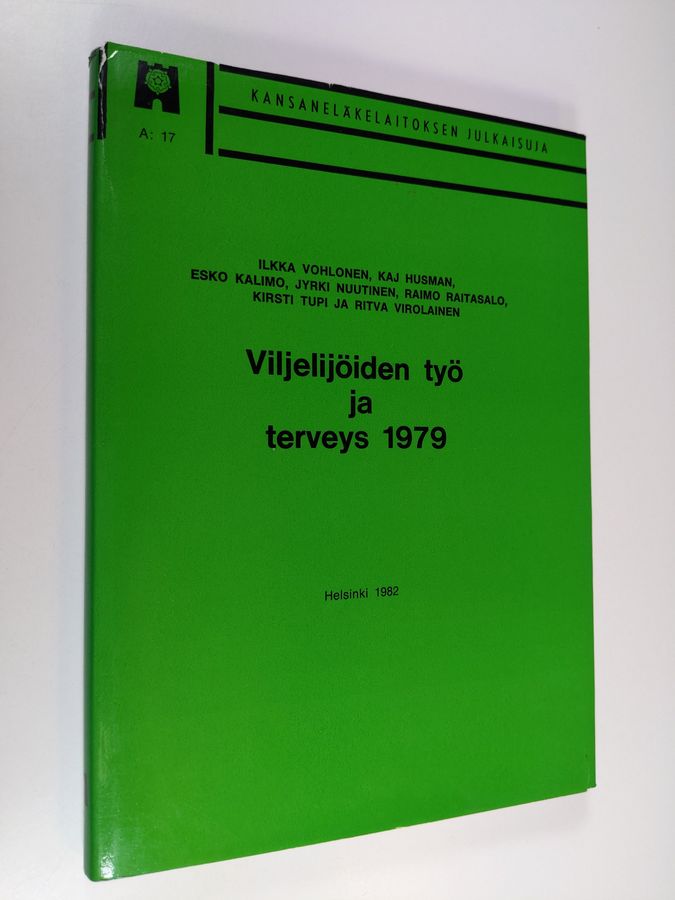 Viljelijöiden työ ja terveys 1979