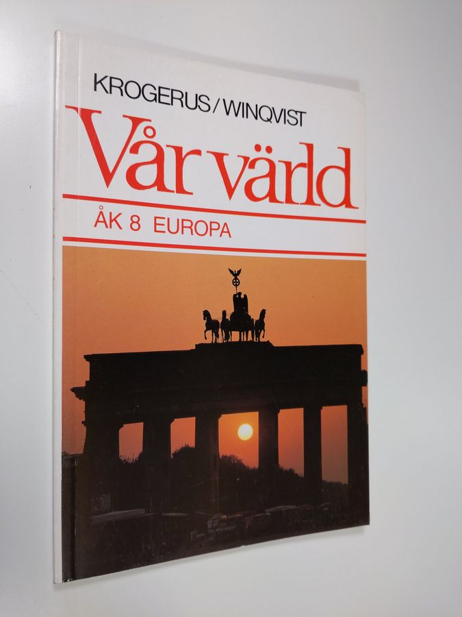 Harry Krogerus : Vår värld Åk 8, Europa