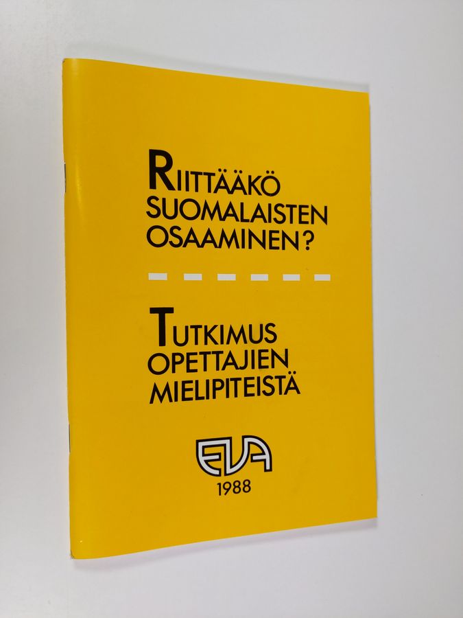 Riittääkö suomalaisten osaaminen?