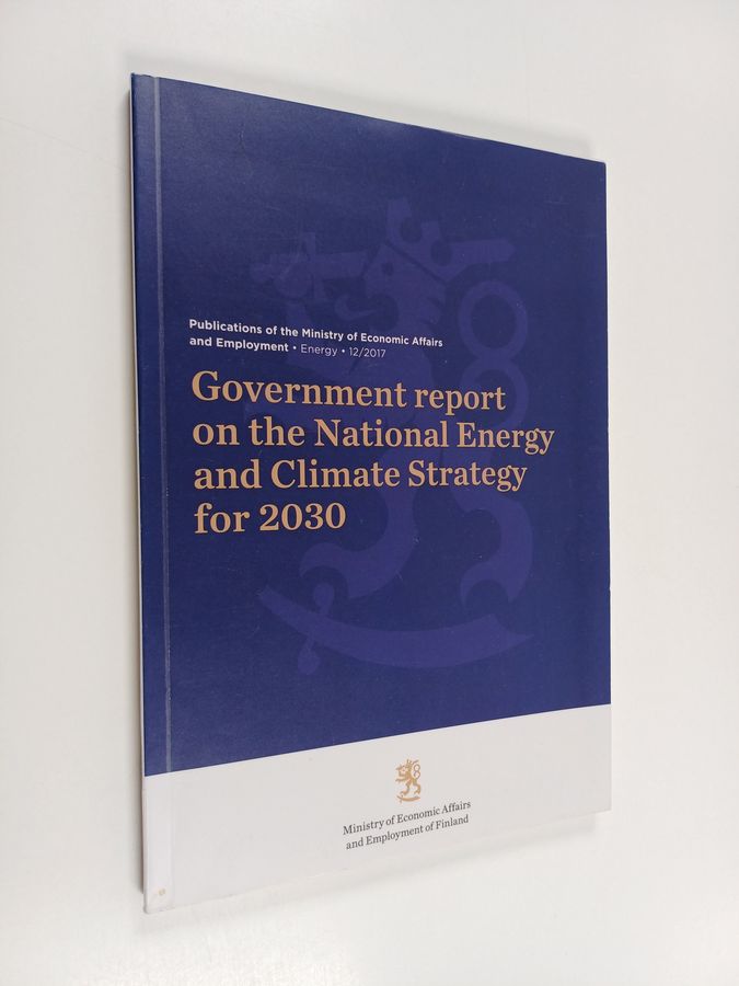 Government report on the National Energy and Climate Strategy for 2030