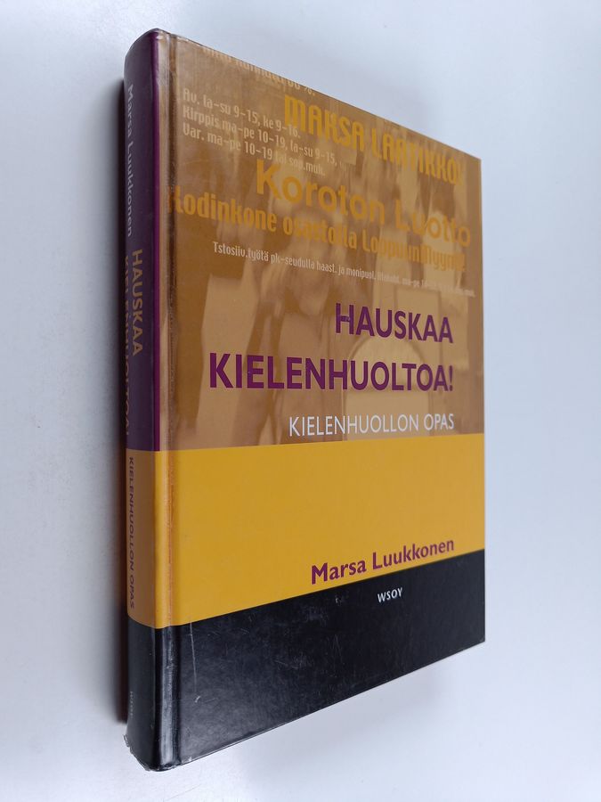 Hauskaa kielenhuoltoa!