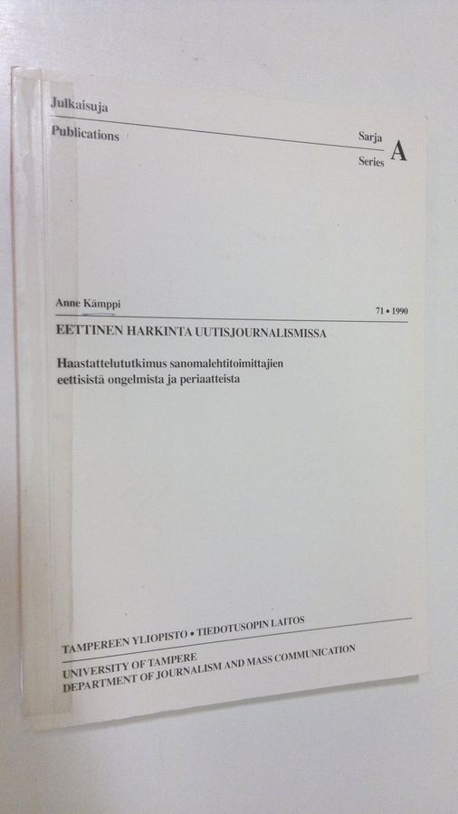 Eettinen harkinta uutisjournalismissa