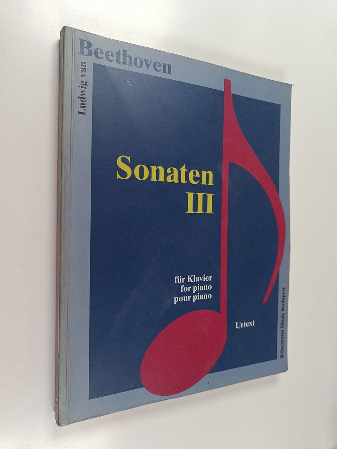 Ludwig Van Beethoven : Sonaten 3 : für Klavier = for piano = pour piano