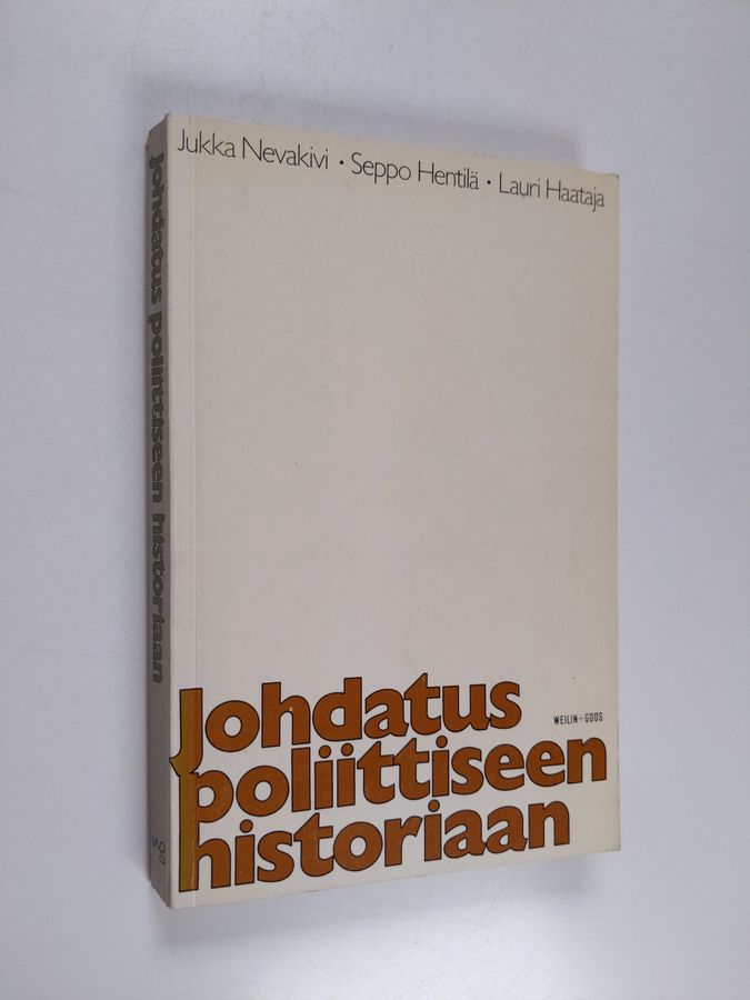 Johdatus poliittiseen historiaan