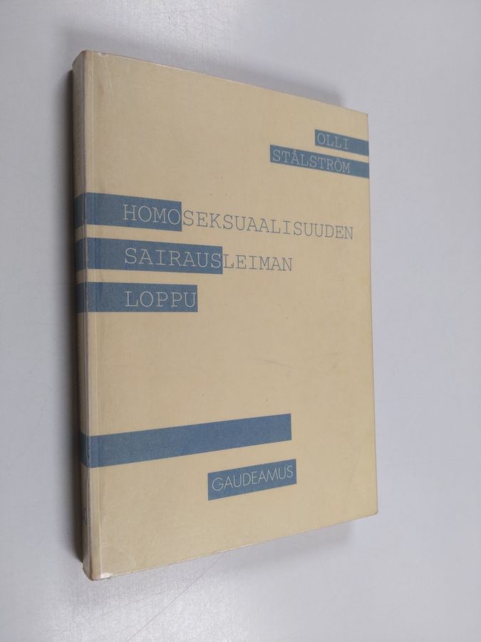 Homoseksuaalisuuden sairausleiman loppu