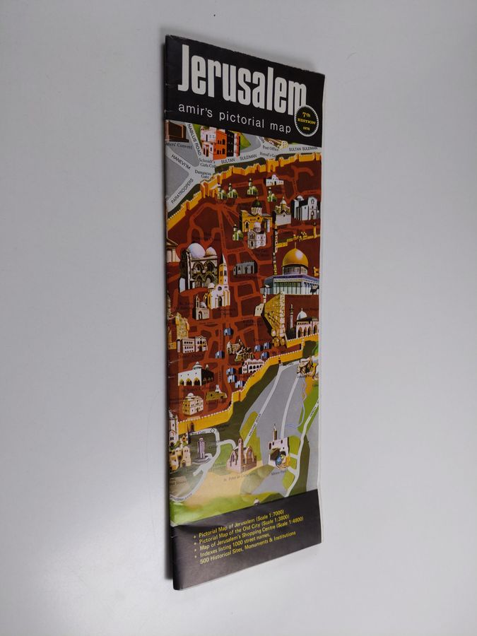 Jerusalem : Amir's pictorial map