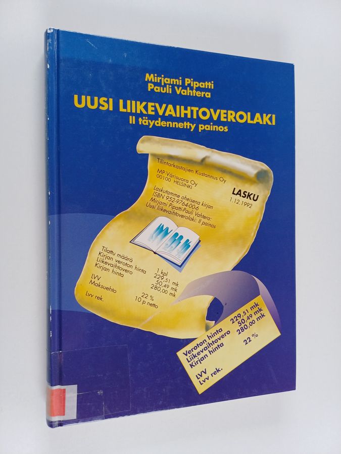 Uusi liikevaihtoverolaki
