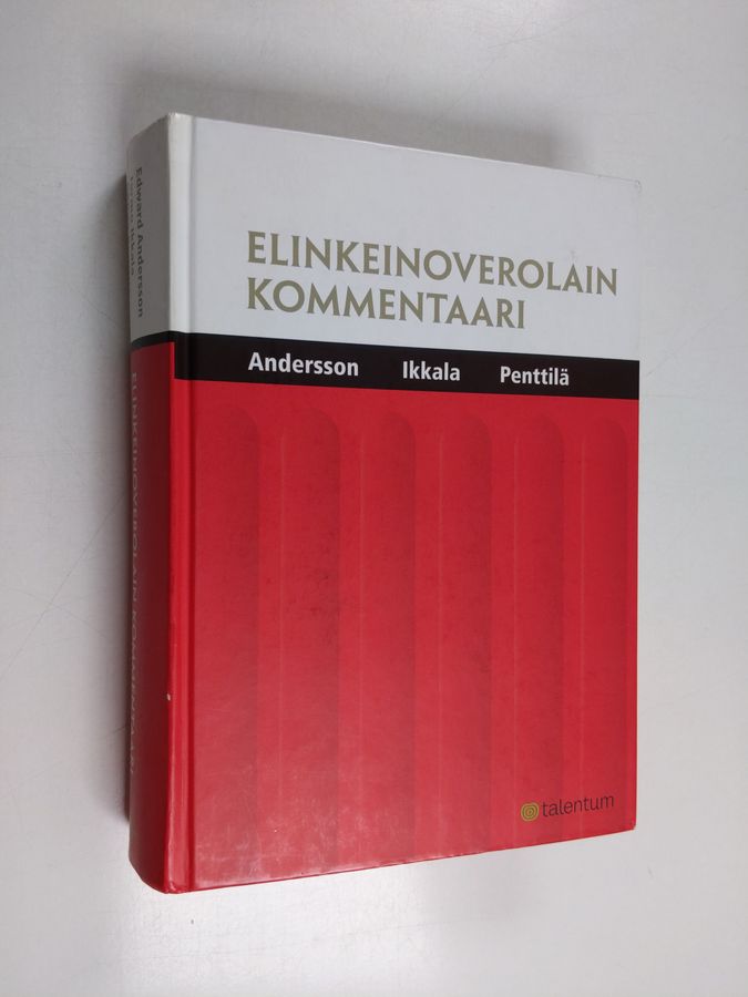 Elinkeinoverolain kommentaari