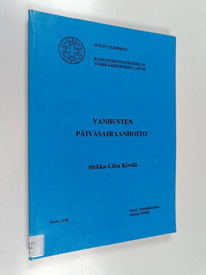 Vanhusten päiväsairaanhoito