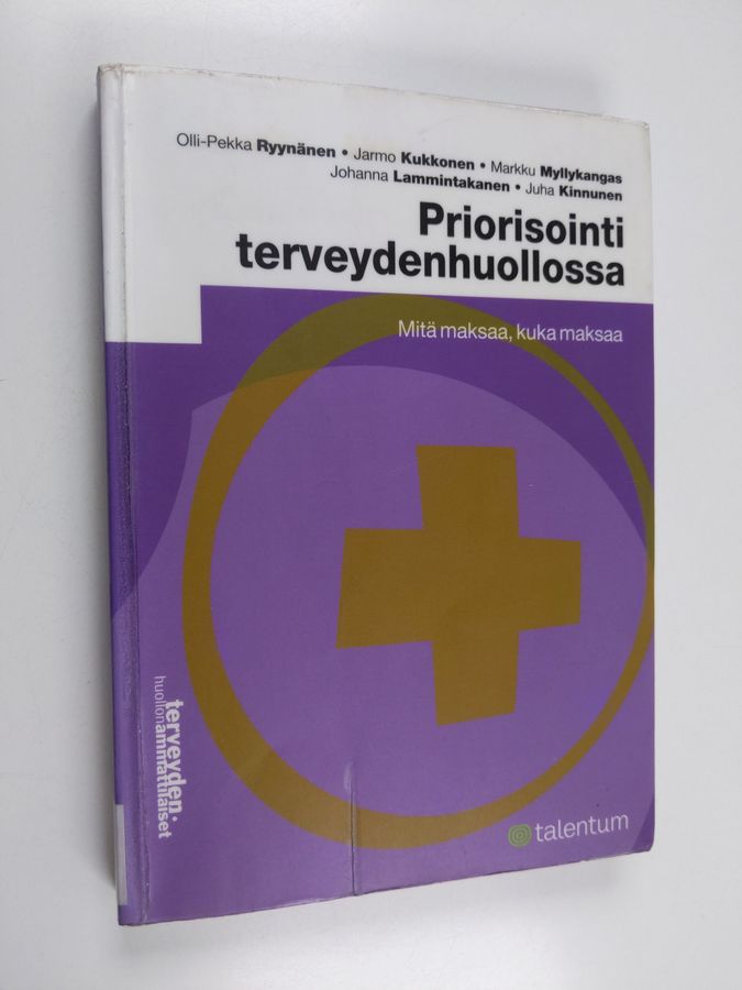 Priorisointi terveydenhuollossa