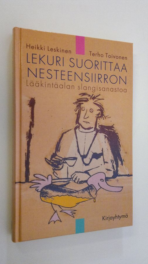 Lekuri suorittaa nesteensiirron