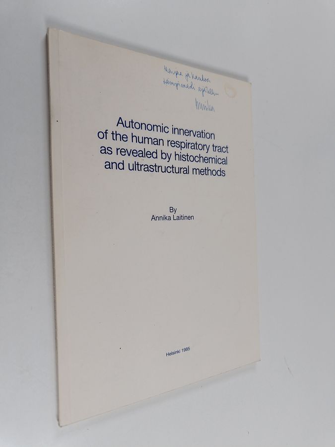 Autonomic innervation of the human respiratory tract as revealed by histochemical and ultrastructural methods