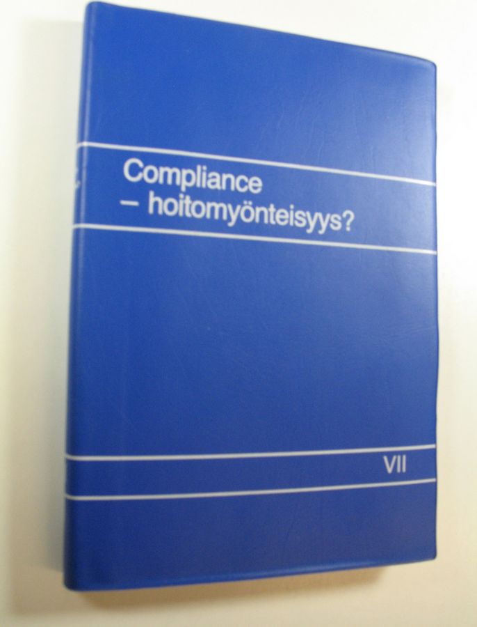 Compliance - hoitomyönteisyys?