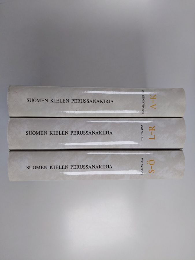 Risto (toim.) Haarala : Suomen kielen perussanakirja 1-3