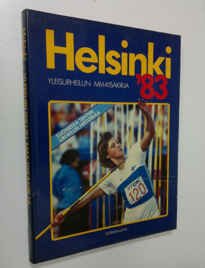 Tapio (kirjan on koonnut Juoksija-lehden työryhmä) Pekola : Helsinki '83 : yleisurheilun MM-kisakirja