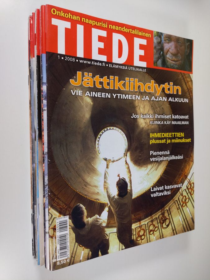 Tiede vuosikerta 2008 (n:ot 1-12)