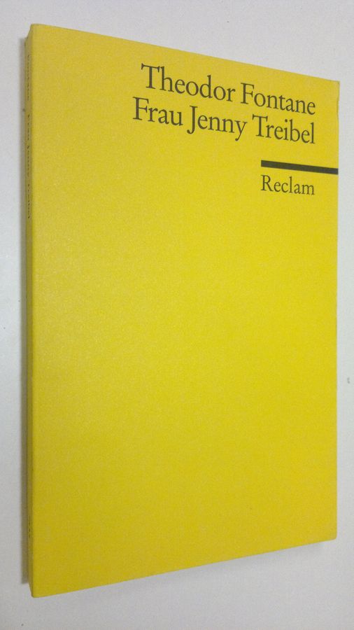 Theodor Fontane : Frau Jenny Treibel