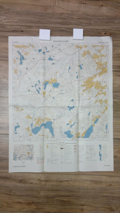 K ym. (kartoitus) Kimpimäki : Johannislund 1:20000 n:o 2023 09