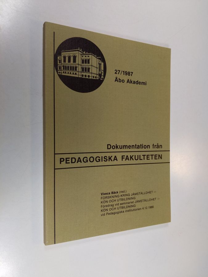 Forskning kring jämställdhet - kön och utbildning