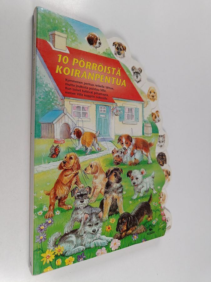 10 pörröistä koiranpentua