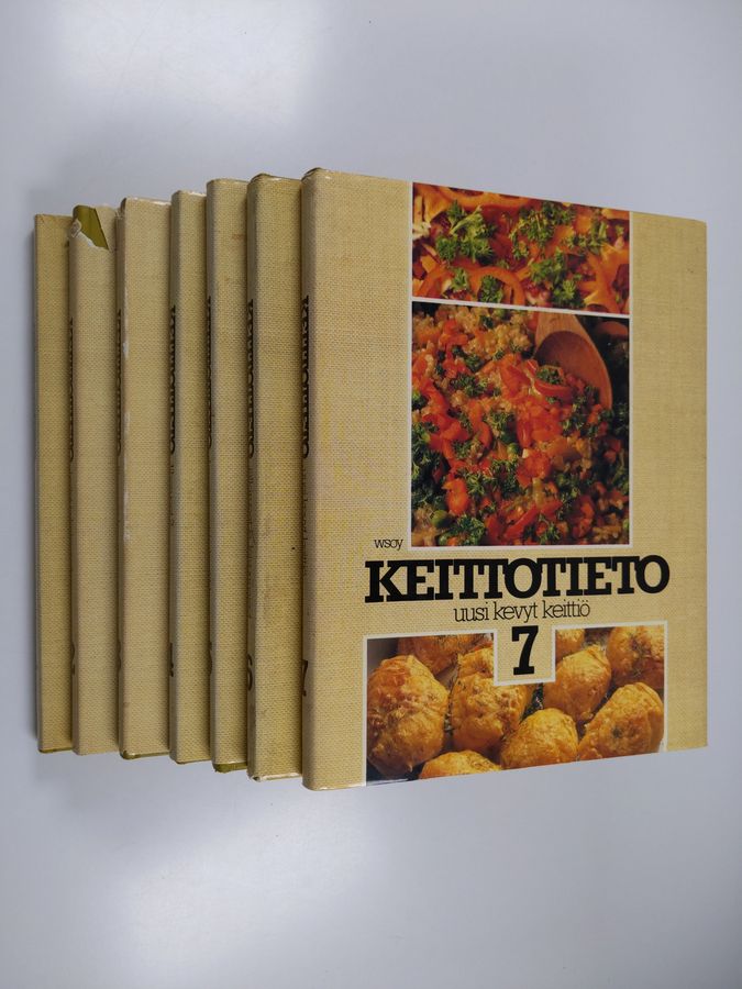 Riitta ym. (toim.) Suomalainen : Keittotieto 1-7