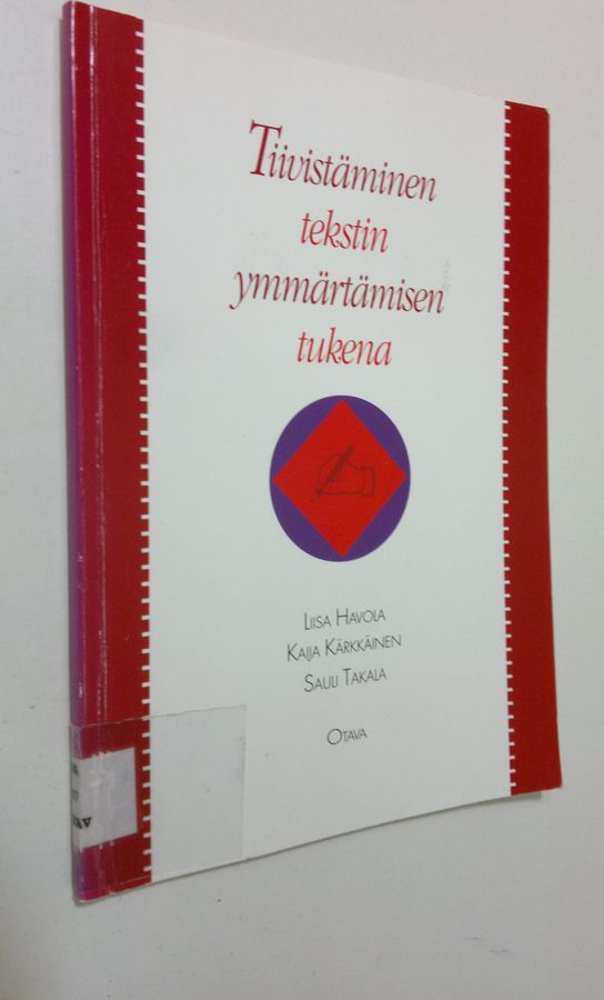 Tiivistäminen tekstin ymmärtämisen tukena