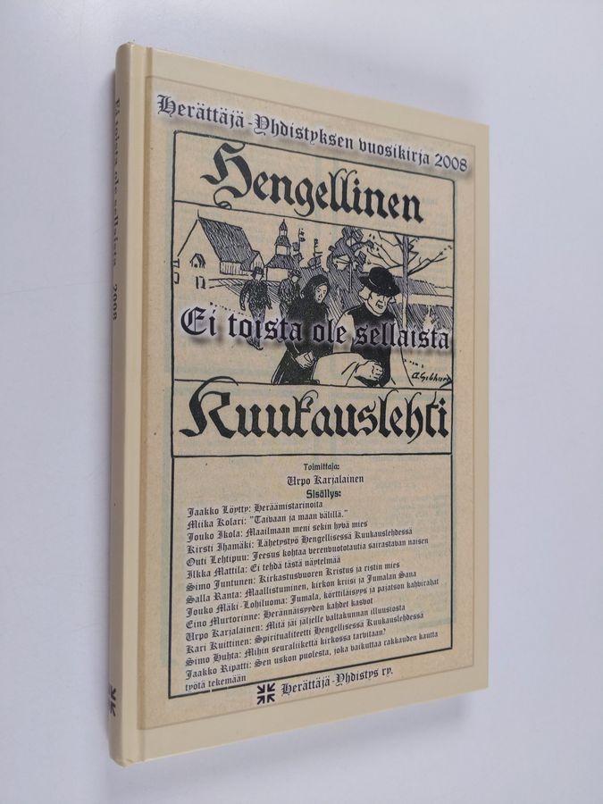 Herättäjä-yhdistyksen vuosikirja 2008