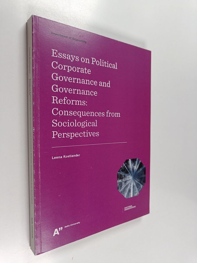 Essays on political corporate governance and governance reforms