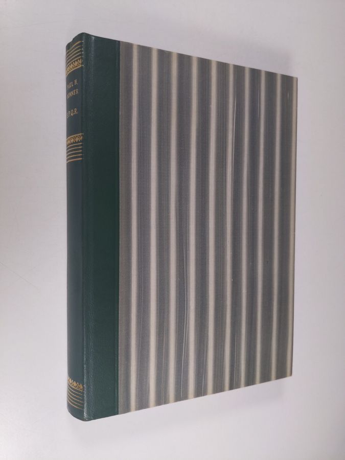 Paul H. Bonner : S.P.Q.R. : romaani nykypäivien Roomasta