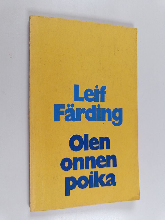 Olen onnen poika