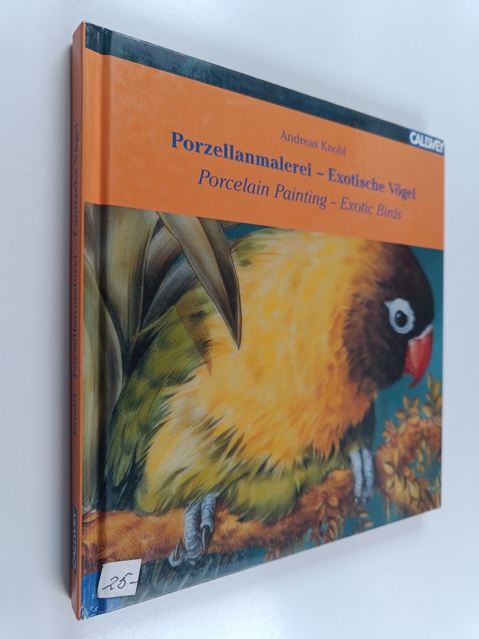 Porcelain painting - exotic birds = Porzellanmalerei - Exotische vögel