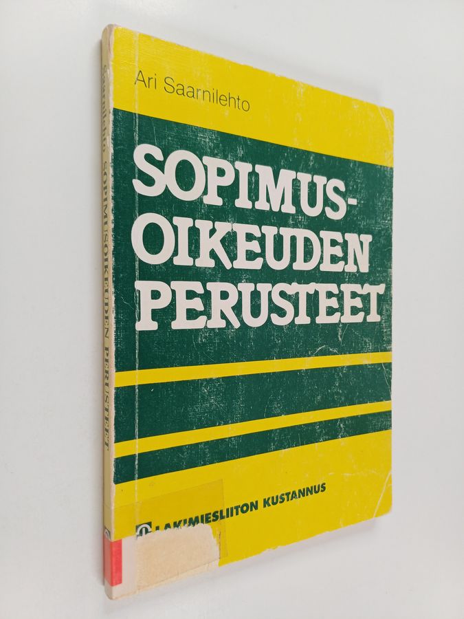 Sopimusoikeuden perusteet