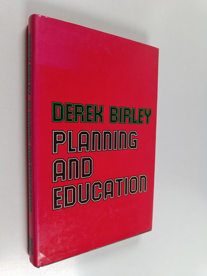 Derek Birley : Planning and education