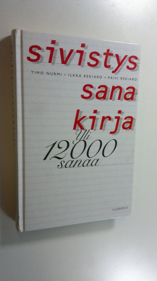 Timo Nurmi : Sivistyssanakirja
