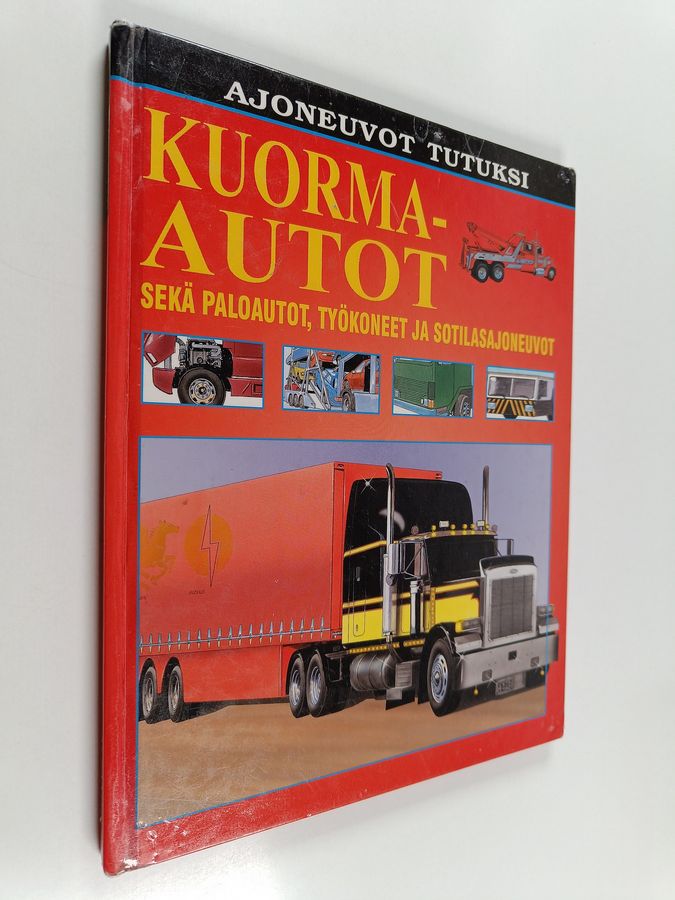 Kuorma-autot sekä paloautot, työkoneet ja sotilasajoneuvot