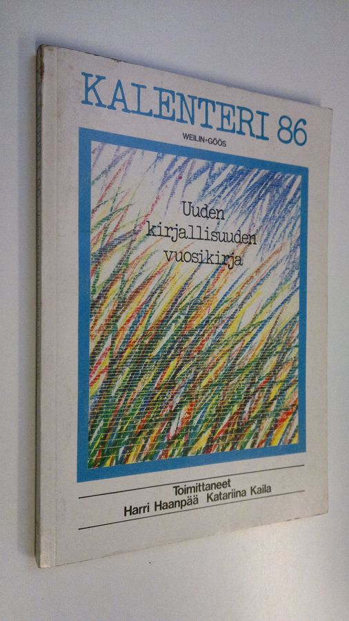 Harri ym. (toim.) Haanpää : Kalenteri 86 : uuden kirjallisuuden vuosikirja