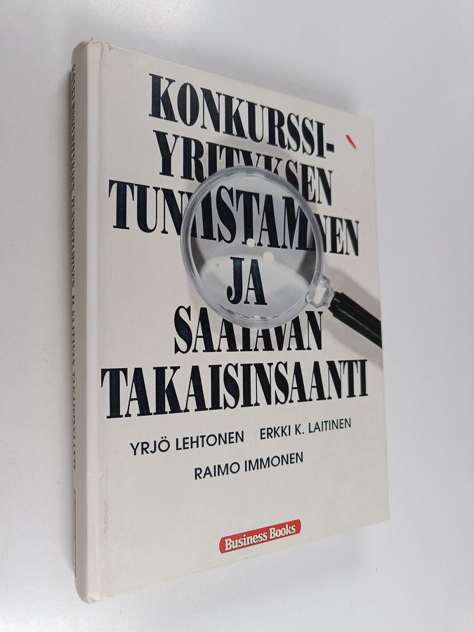 Konkurssiyrityksen tunnistaminen ja saatavan takaisinsaanti